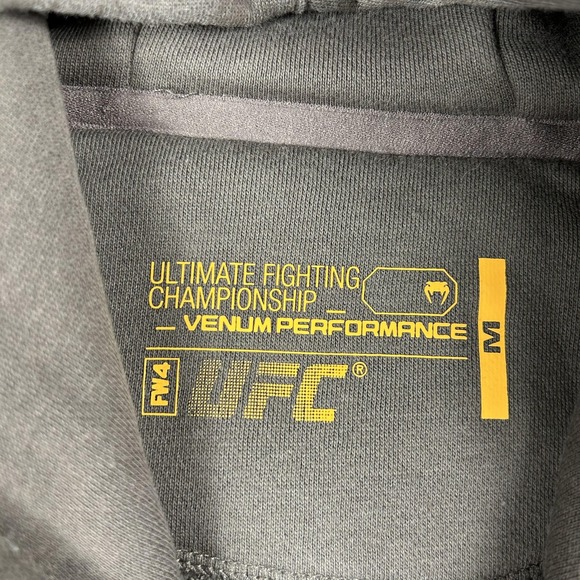 UFC Hoodie Mens Medium Brown Venum Pullover Sweatshirt MMA Mixed Martial Arts - Picture 5 of 9